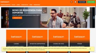 
                            1. Betsson: Apuestas Deportivas, Casino y Poker Online