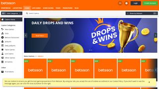 
                            3. Betsson Casino