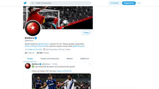 
                            8. BetStars (@BetStars) | Twitter