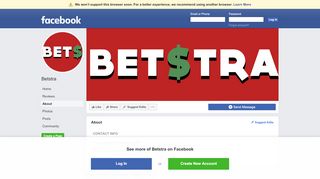 
                            5. Betstra - About | Facebook