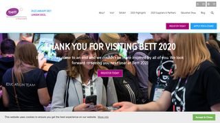 
                            3. Bett Show 2020 | Creating a better future by transforming ...