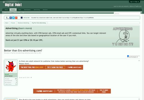 
                            10. Better than Ero-advertising.com? - Digital Point Forums