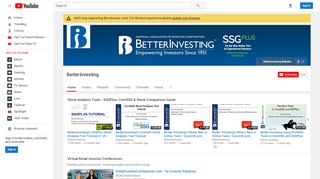 
                            8. BetterInvesting - YouTube