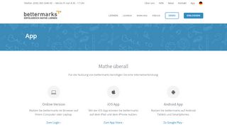 
                            5. bettermarks - Die App für Smartphones, Tablets und Desktop.