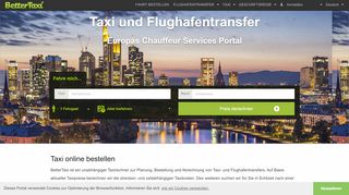 
                            8. BetterTaxi: Taxi & Flughafentransfer - Kosten berechnen und Taxi ...