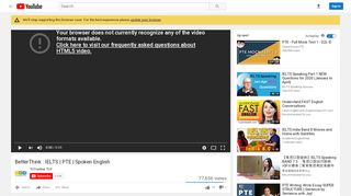 
                            10. BetterThink : IELTS | PTE | Spoken English - YouTube