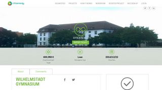 
                            6. bettervest GmbH DE The project concerns the replacement of ... - Projeto