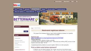 
                            6. Betterware - NEZÁVAZNÁ REGISTRACE