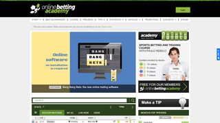 
                            5. Betting Academy - statistics, predictions and live results