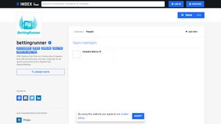 
                            10. bettingrunner - Team - Index - Index.co
