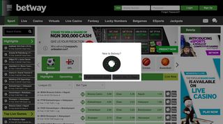 
                            12. Betway | Best Online Sports Betting - Try it - 50% First Deposit Offer