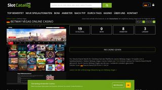 
                            11. Betway Vegas Casino - 100% up to $250 - SlotCatalog