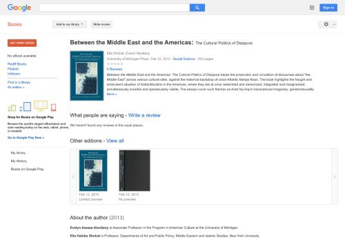 
                            5. Between the Middle East and the Americas: The Cultural Politics of ...