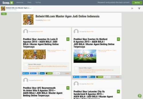 
                            5. Betwin188.com Master Agen Judi Online Indonesia | Scoop.it