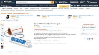 
                            9. Beurer BM 90 Internet-Blutdruckmessgerät: Amazon.de: Drogerie ...