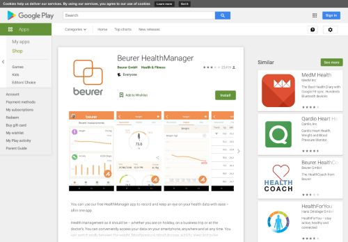 
                            8. Beurer HealthManager – Applications sur Google Play