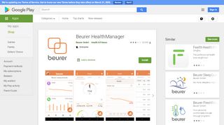 
                            5. Beurer HealthManager – Apps bei Google Play