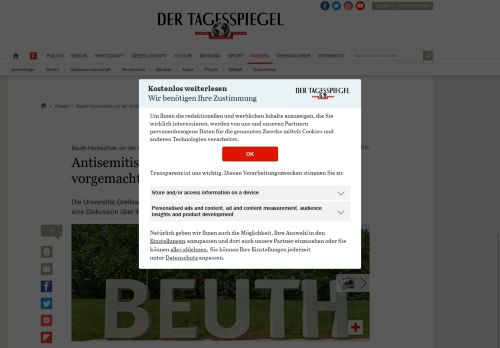 
                            8. Beuth-Hochschule vor der Umbenennung?: Antisemitischer ...