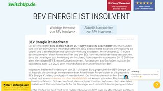 
                            4. BEV Energie Insolvenz: So gehen Sie richtig vor - SwitchUp