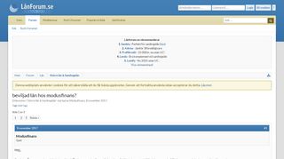 
                            12. beviljad lån hos modusfinans? | Sveriges största forum för lån