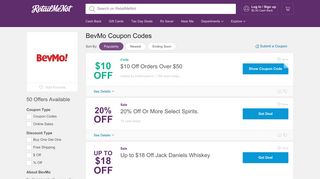 
                            8. BevMo Coupons: $10 Off, 2019 Deals - RetailMeNot