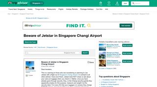 
                            10. Beware of Jetstar in Singapore Changi Airport - Singapore Forum ...