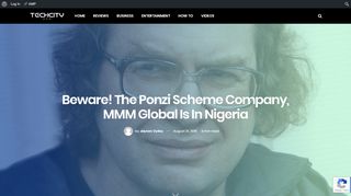 
                            6. Beware! The Ponzi Scheme Company, MMM Global Is In Nigeria ...