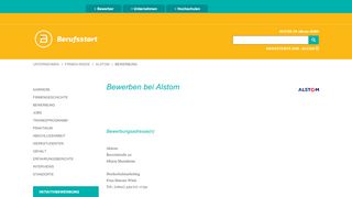 
                            5. Bewerben bei Alstom | Berufsstart.de