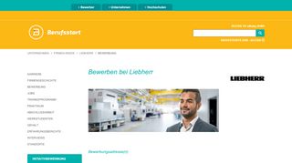 
                            4. Bewerben bei Liebherr | Berufsstart.de