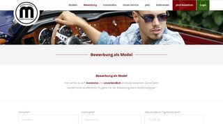 
                            6. Bewerben - Modelagentur Modelscouting24
