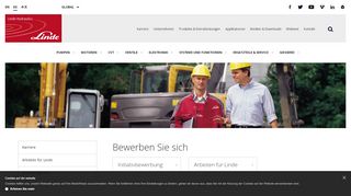 
                            4. Bewerben Sie sich - Linde Hydraulics - hydraulische Pumpen ...