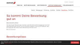 
                            4. Bewerbung « Aramark Karriere