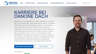 
                            1. Bewerbung | Danone Waters Deutschland