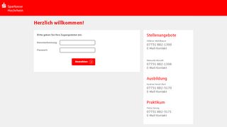 
                            13. Bewerbung fortsetzen - Sparkasse Hochrhein Onlinebewerbung