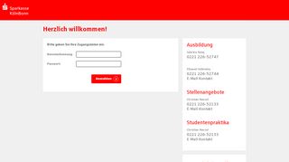 
                            10. Bewerbung fortsetzen - Sparkasse KölnBonn Onlinebewerbung