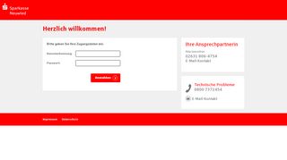 
                            8. Bewerbung fortsetzen - Sparkasse Neuwied Onlinebewerbung