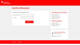 
                            11. Bewerbung fortsetzen - Sparkasse Südwestpfalz Onlinebewerbung