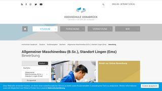 
                            4. Bewerbung | Hochschule Osnabrück