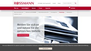 
                            5. Bewerbung | ROSSMANN Unternehmen