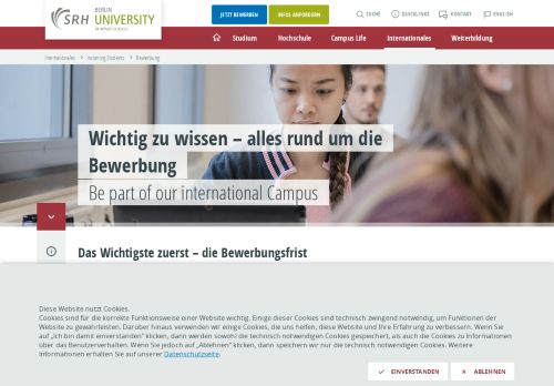 
                            4. Bewerbung - SRH Hotel-Akademie Dresden