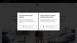 
                            2. Bewerbung und Kontakt | audi.com