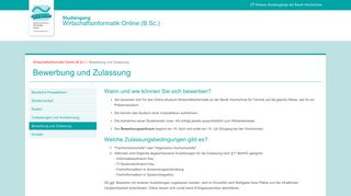 
                            9. Bewerbung und Zulassung Beuth Hochschule