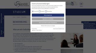 
                            9. Bewerbung | Uni Witten/Herdecke