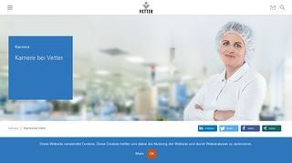 
                            4. Bewerbung — Vetter Pharma