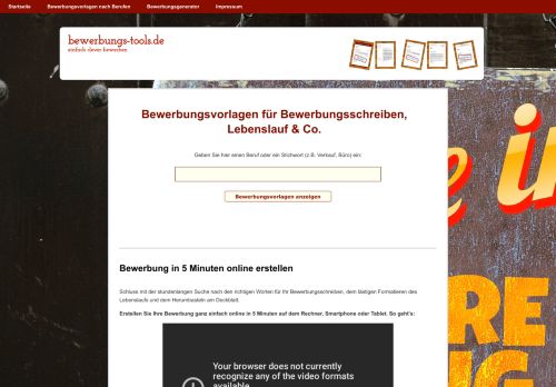 
                            10. Bewerbungs-tools.de - Bewerbungsschreiben und ...