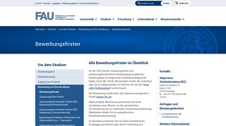 
                            8. Bewerbungsfristen › Friedrich-Alexander-Universität Erlangen-Nürnberg