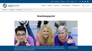 
                            2. Bewerbungsportal | Friedrich-Naumann-Stiftung für die Freiheit