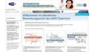 
                            8. Bewerbungsportal - Übersicht