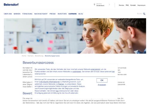 
                            6. Bewerbungsprozess | Beiersdorf