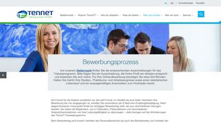 
                            7. Bewerbungsprozess - TenneT